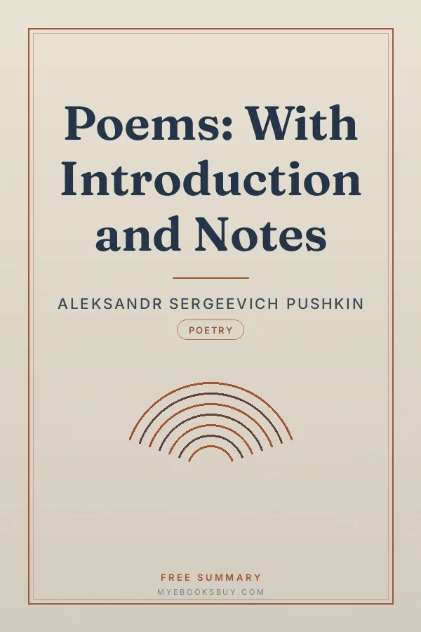 Cover of Poems: With Introduction and Notes
