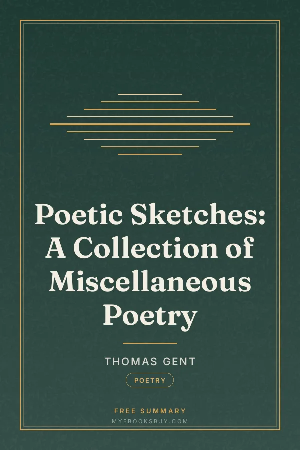 Cover of Poetic Sketches: A Collection of Miscellaneous Poetry