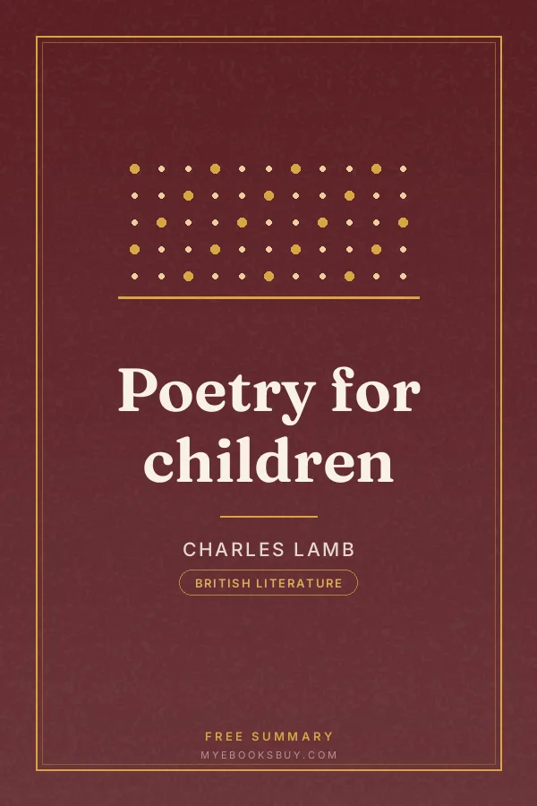 Cover of Poetry for children