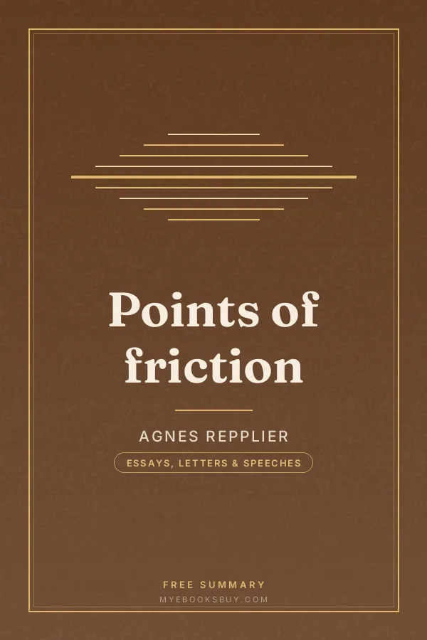 Cover of Points of friction