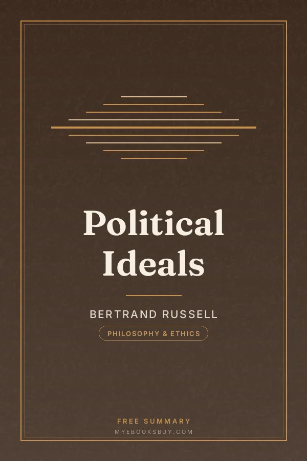 Cover of Political Ideals