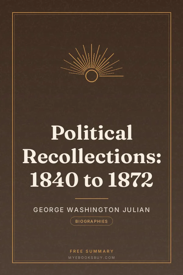 Cover of Political Recollections: 1840 to 1872