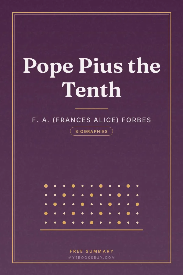 Cover of Pope Pius the Tenth