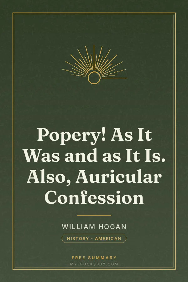 Cover of Popery! As It Was and as It Is. Also, Auricular Confession