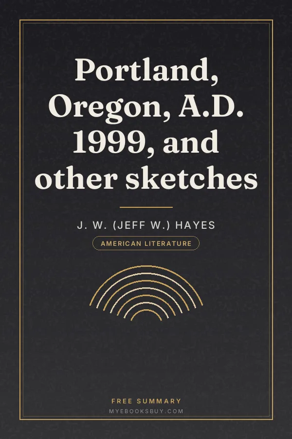 Cover of Portland, Oregon, A.D. 1999, and other sketches