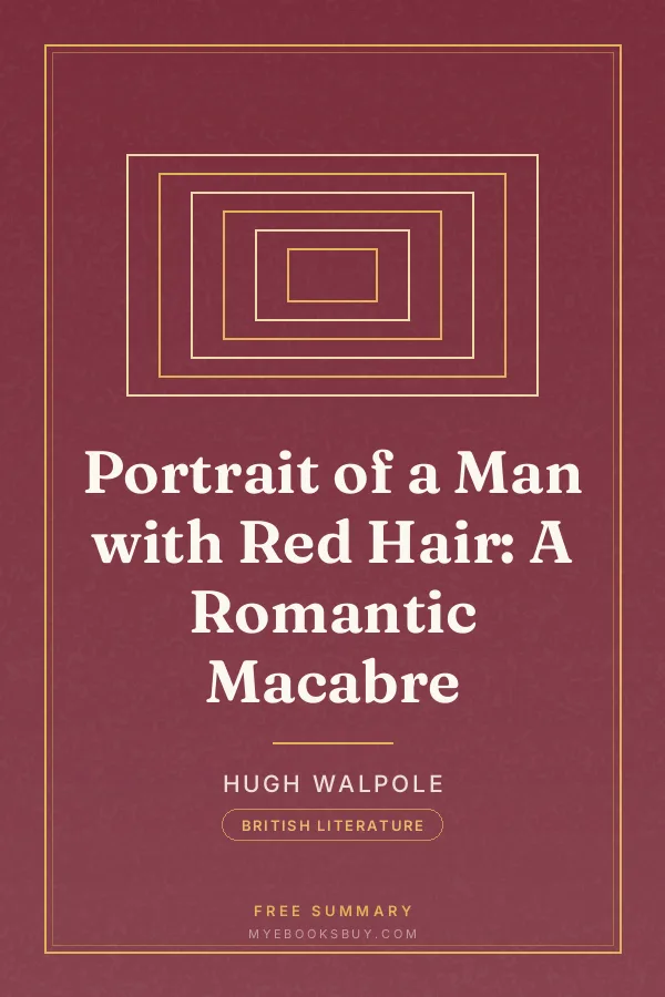 Cover of Portrait of a Man with Red Hair: A Romantic Macabre