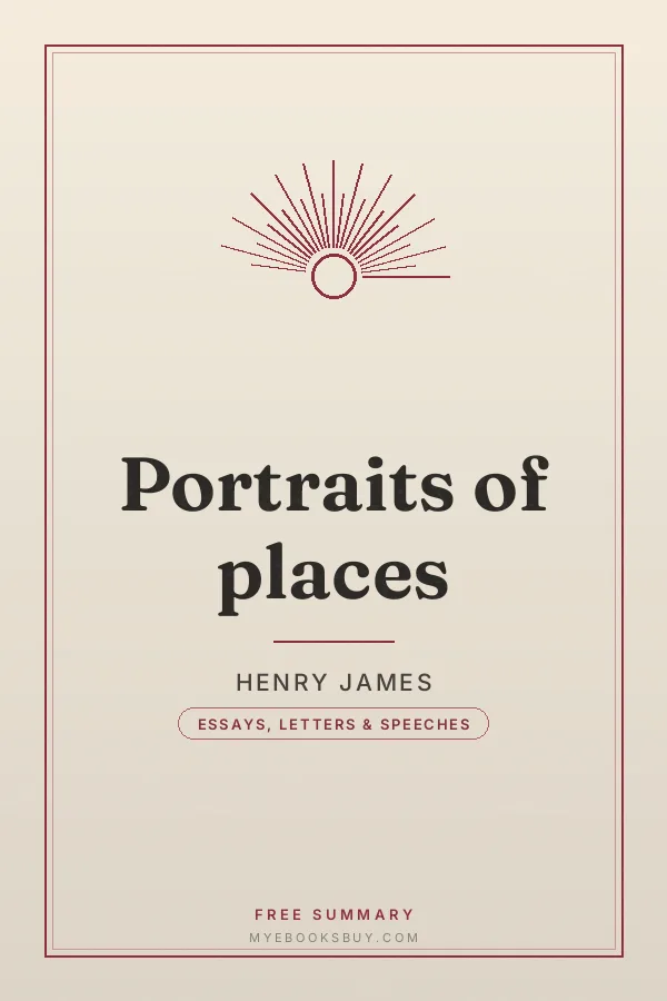 Cover of Portraits of places