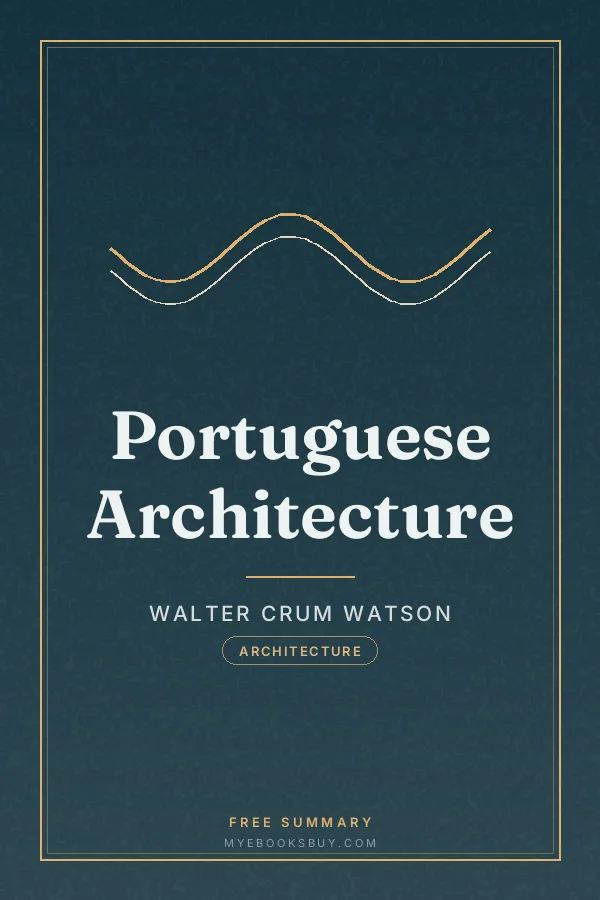 Cover of Portuguese Architecture