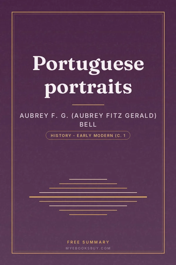 Cover of Portuguese portraits