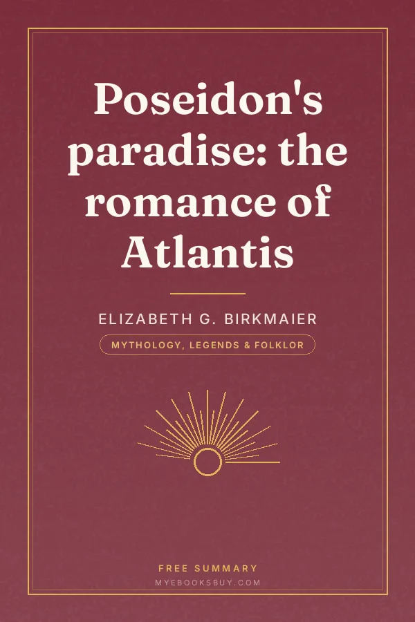 Cover of Poseidon's paradise: the romance of Atlantis