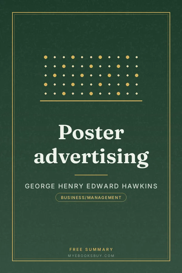 Cover of Poster advertising