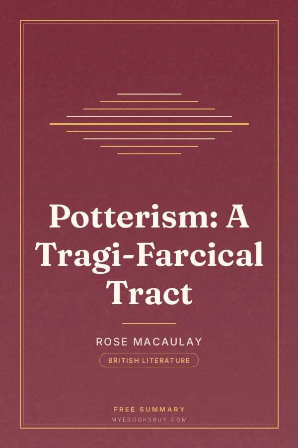 Cover of Potterism: A Tragi-Farcical Tract