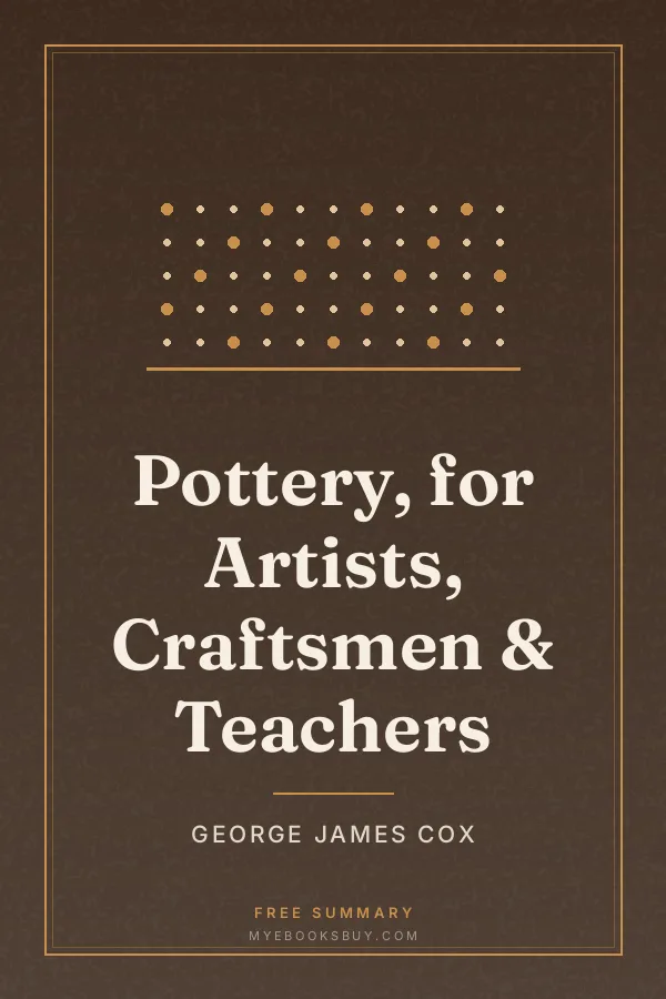 Cover of Pottery, for Artists, Craftsmen & Teachers