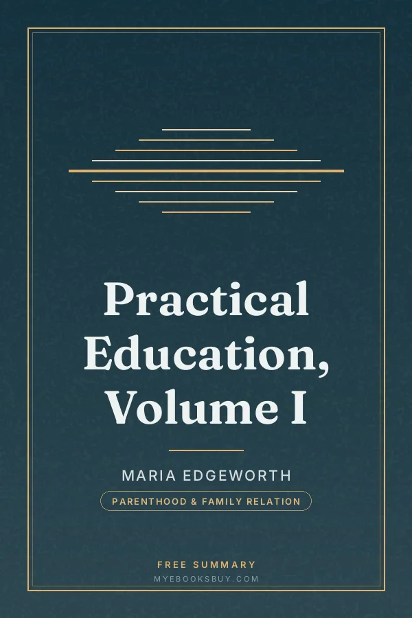 Cover of Practical Education, Volume I