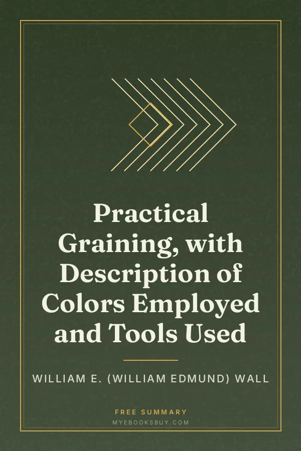 Cover of Practical Graining, with Description of Colors Employed and Tools Used