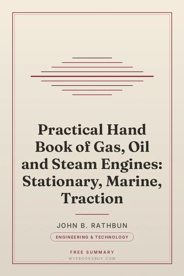 Cover of Practical Hand Book of Gas, Oil and Steam Engines: Stationary, Marine, Traction
