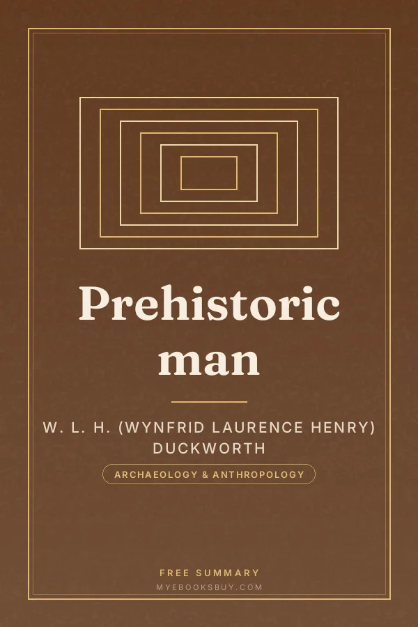 Cover of Prehistoric man