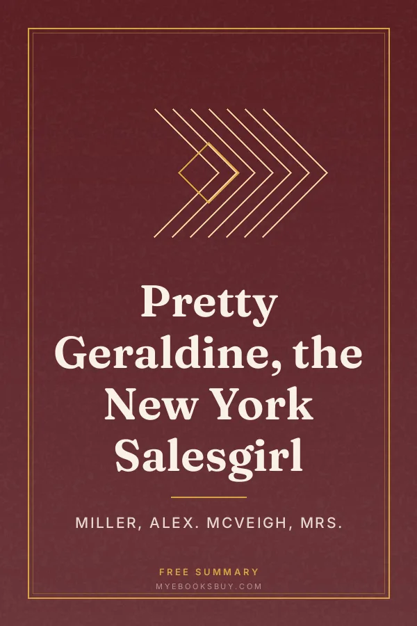 Cover of Pretty Geraldine, the New York Salesgirl