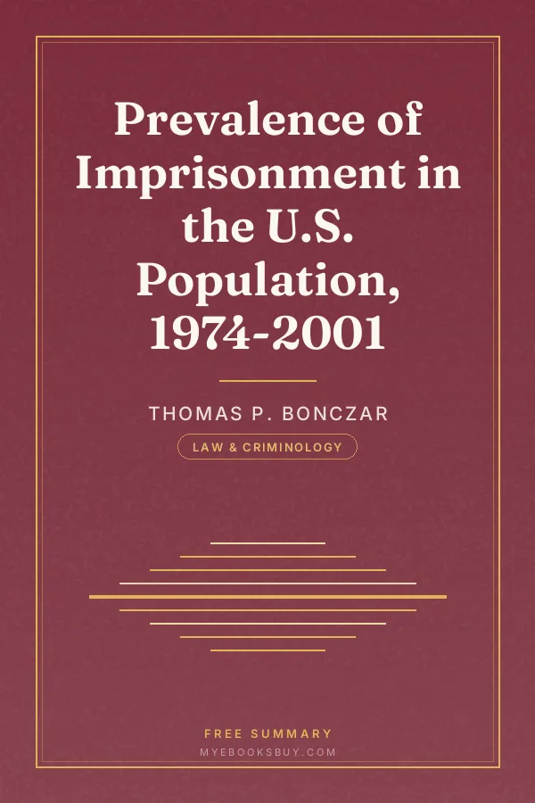 Cover of Prevalence of Imprisonment in the U.S. Population, 1974-2001