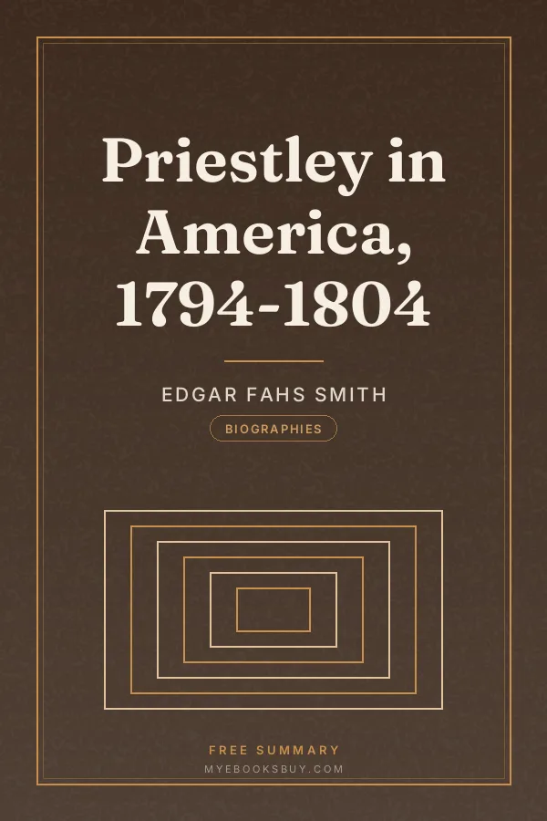 Cover of Priestley in America, 1794-1804