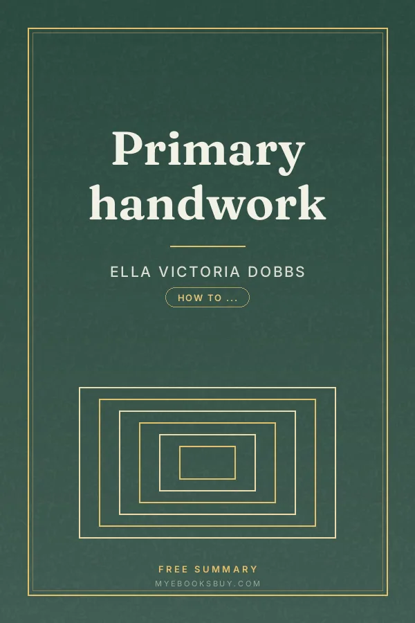 Cover of Primary handwork