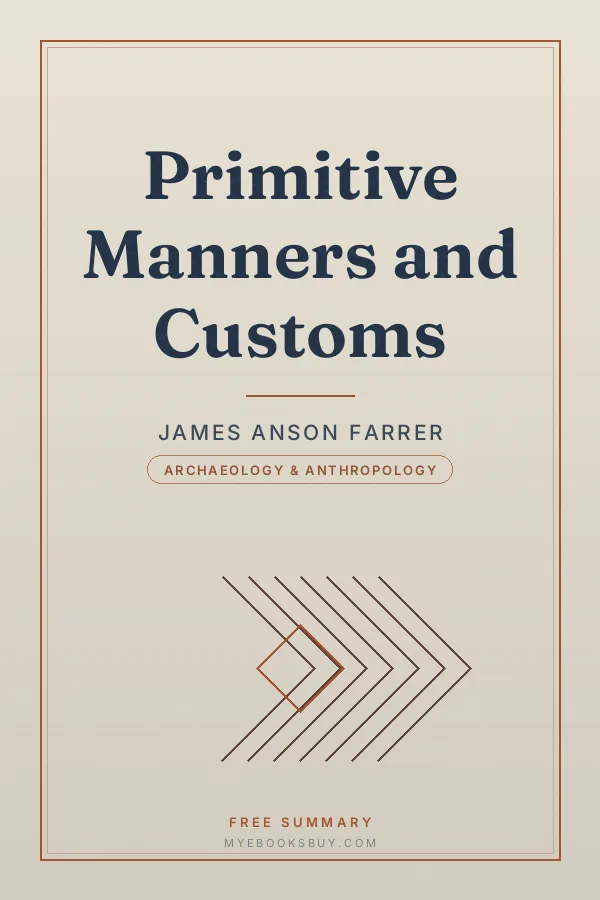 Cover of Primitive Manners and Customs