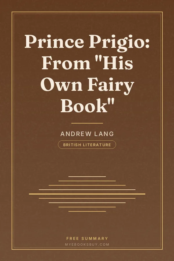 Cover of Prince Prigio: From "His Own Fairy Book"