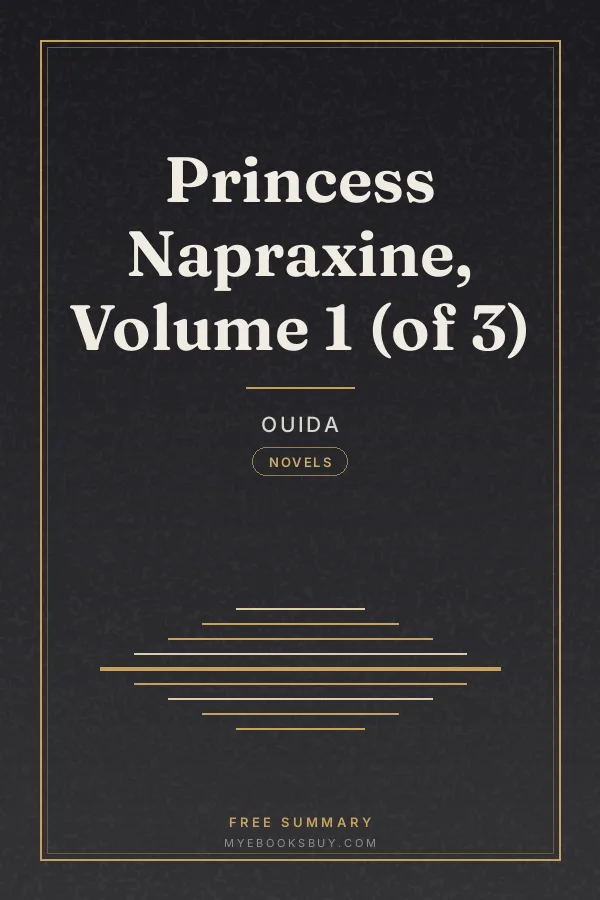 Cover of Princess Napraxine, Volume 1 (of 3)
