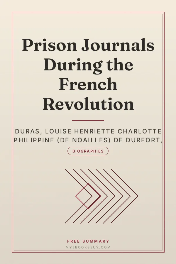 Cover of Prison Journals During the French Revolution