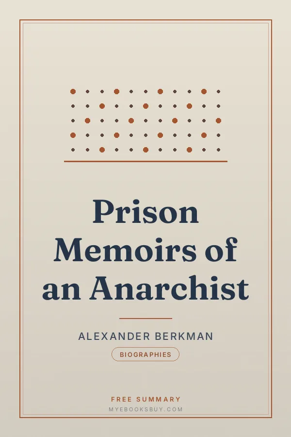 Cover of Prison Memoirs of an Anarchist