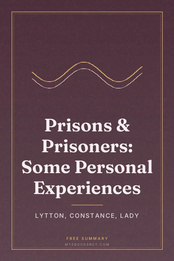 Cover of Prisons & Prisoners: Some Personal Experiences