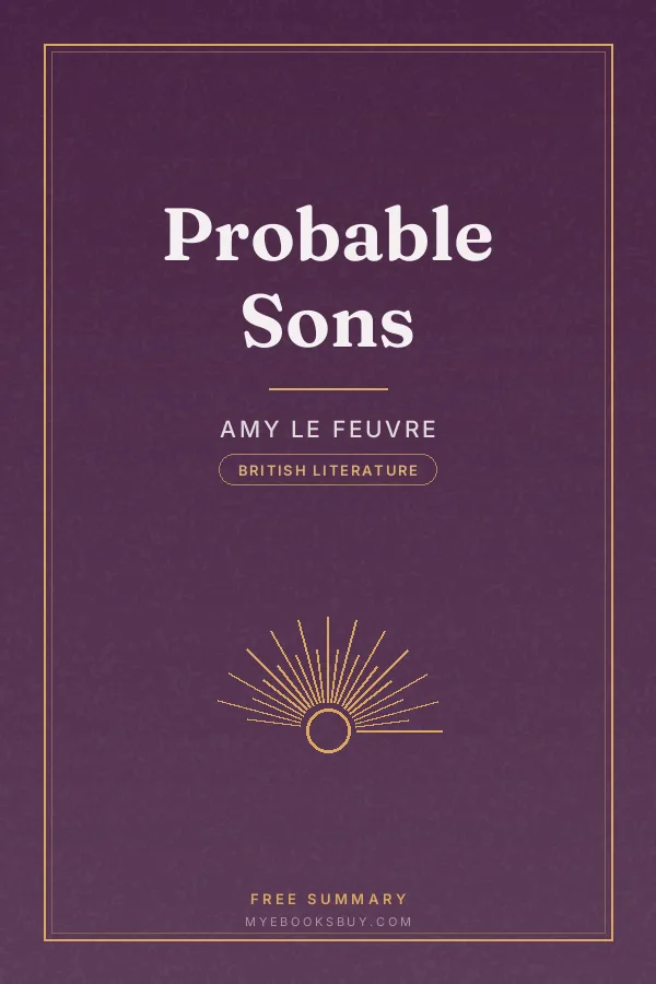 Cover of Probable Sons