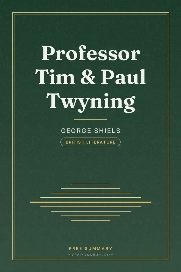 Cover of Professor Tim & Paul Twyning