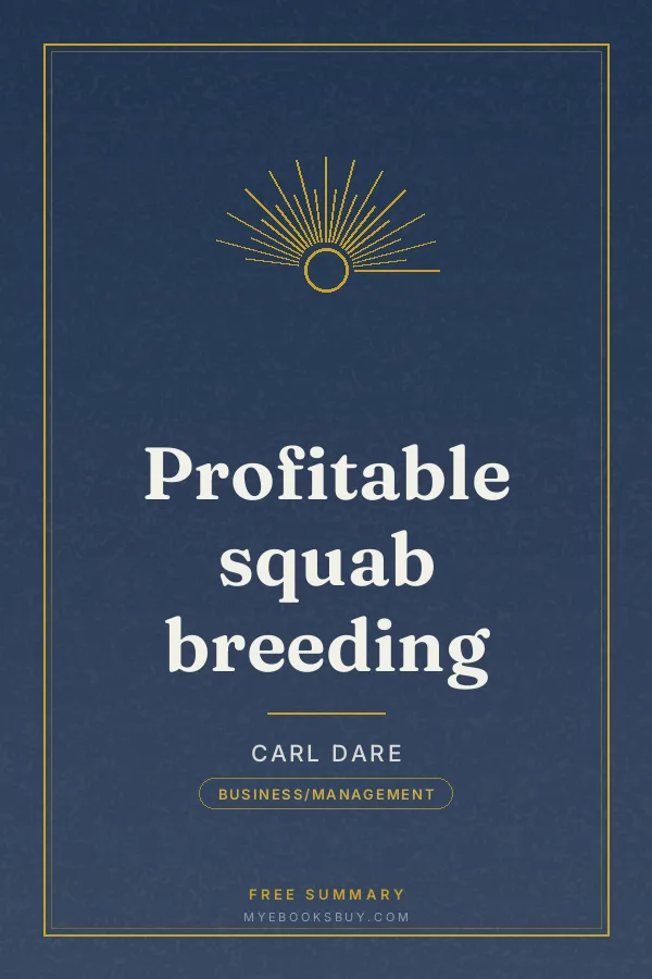 Cover of Profitable squab breeding