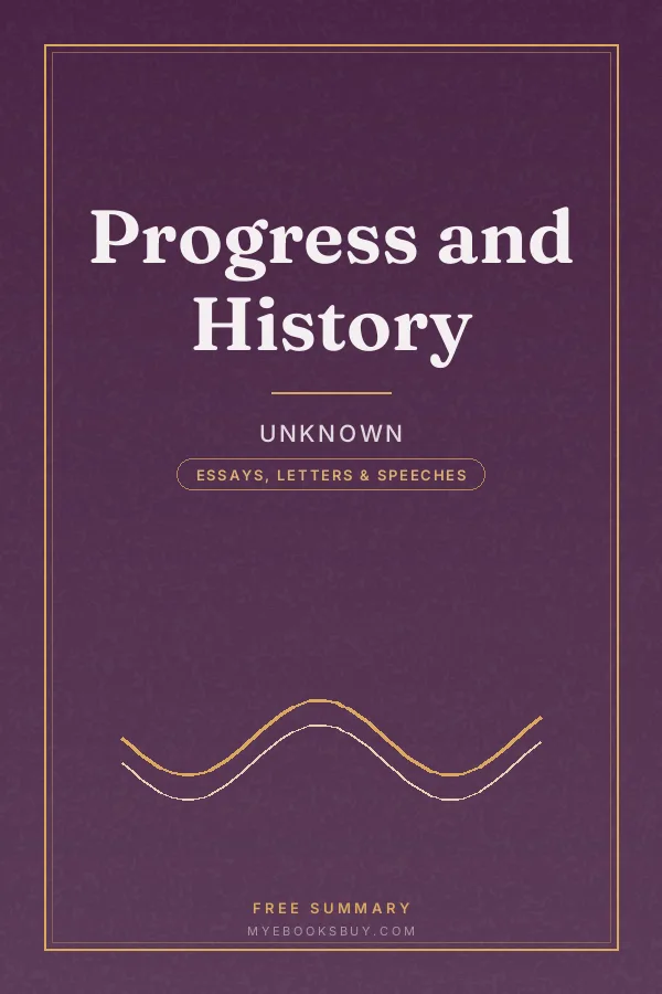 Cover of Progress and History