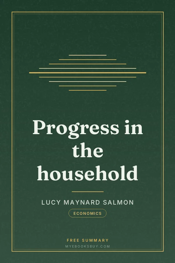 Cover of Progress in the household