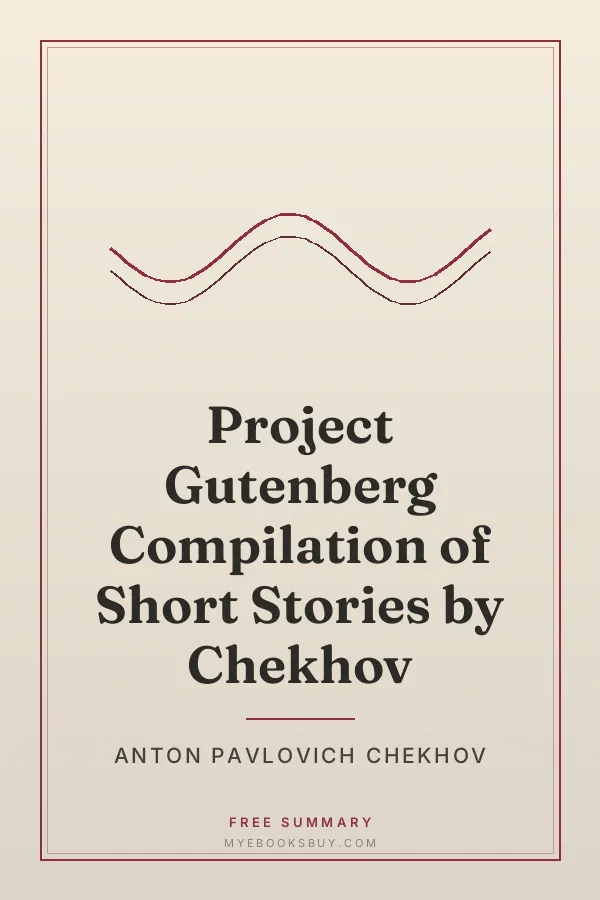 Cover of Project Gutenberg Compilation of Short Stories by Chekhov
