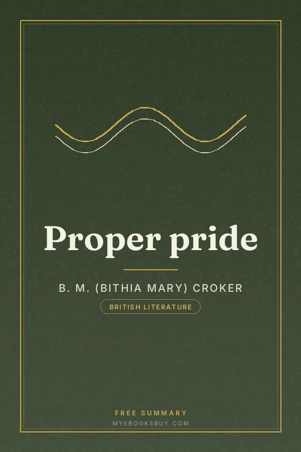 Cover of Proper pride