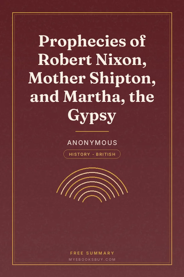 Cover of Prophecies of Robert Nixon, Mother Shipton, and Martha, the Gypsy