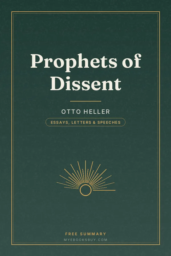 Cover of Prophets of Dissent