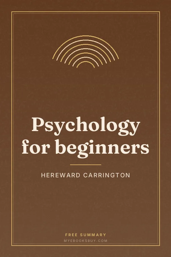 Cover of Psychology for beginners