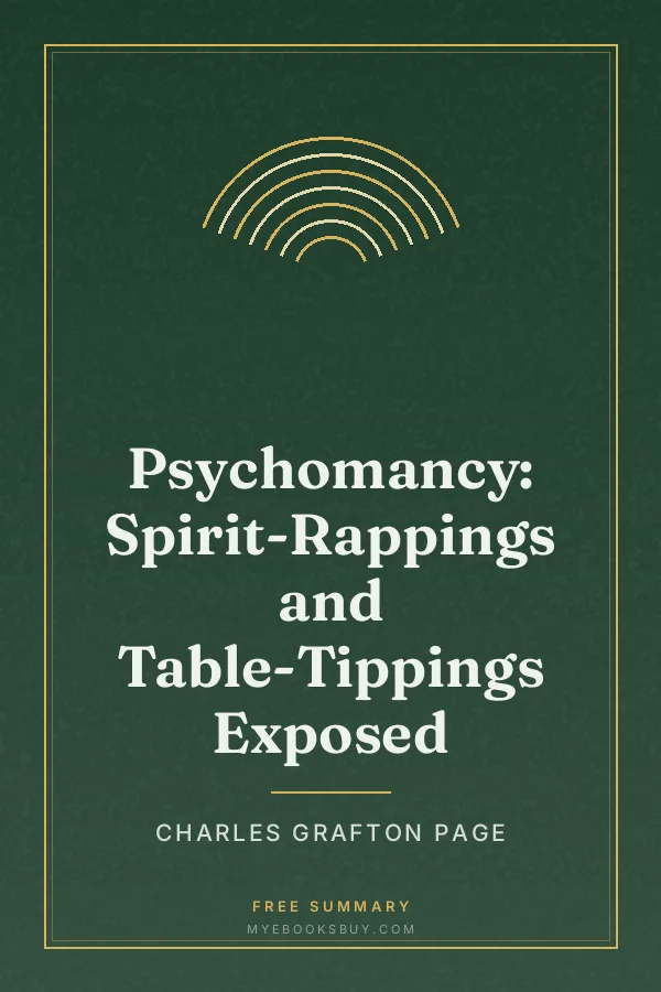Cover of Psychomancy: Spirit-Rappings and Table-Tippings Exposed