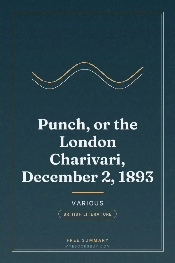 Cover of Punch, or the London Charivari, December 2, 1893