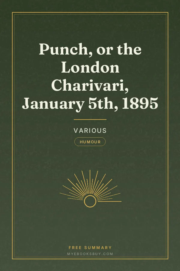 Cover of Punch, or the London Charivari, January 5th, 1895