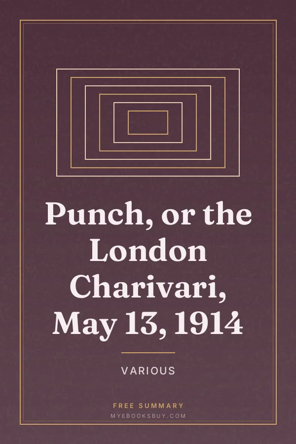 Cover of Punch, or the London Charivari, May 13, 1914