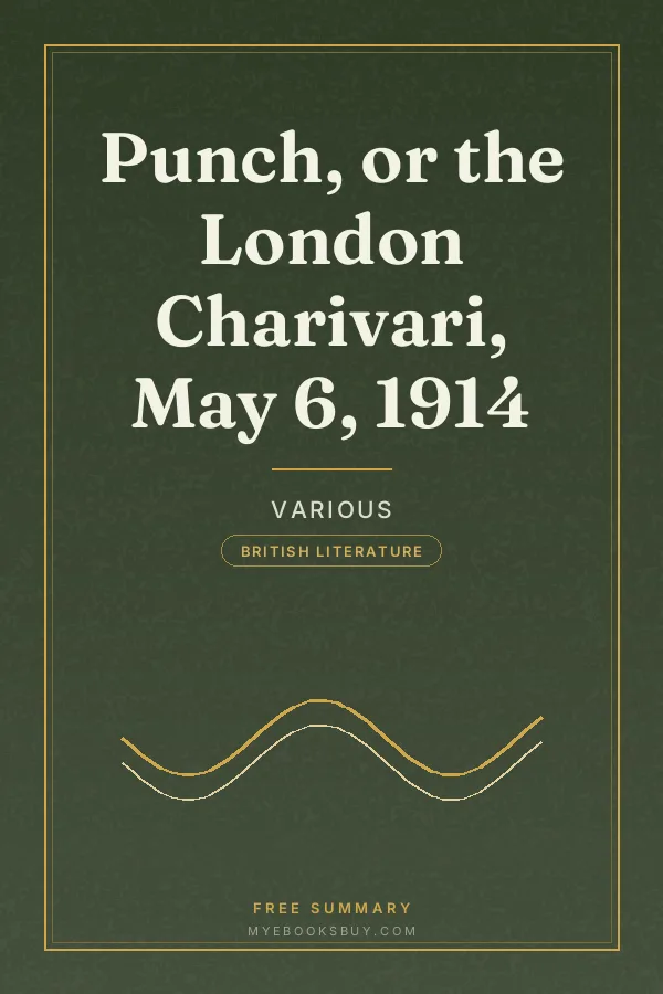 Cover of Punch, or the London Charivari, May 6, 1914