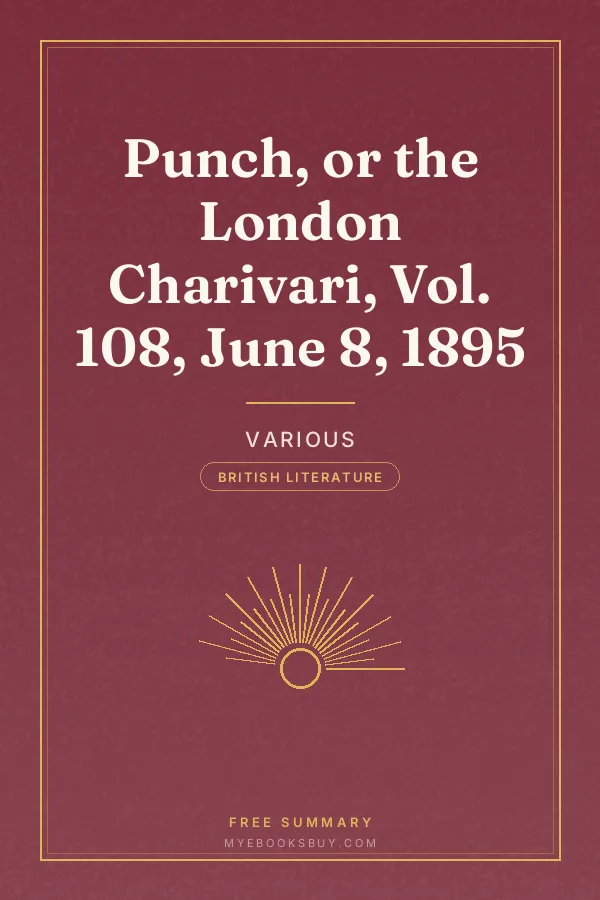 Cover of Punch, or the London Charivari, Vol. 108, June 8, 1895
