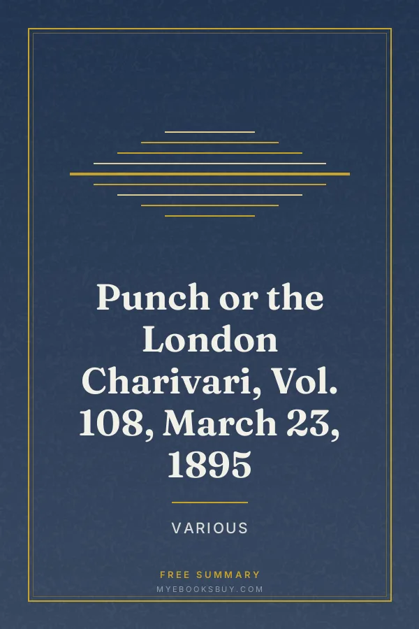 Cover of Punch or the London Charivari, Vol. 108, March 23, 1895