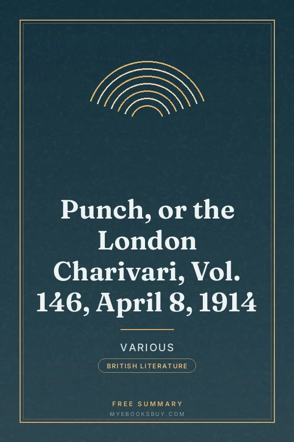 Cover of Punch, or the London Charivari, Vol. 146, April 8, 1914