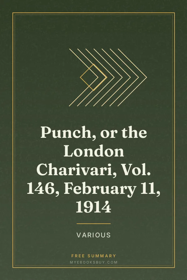Cover of Punch, or the London Charivari, Vol. 146, February 11, 1914